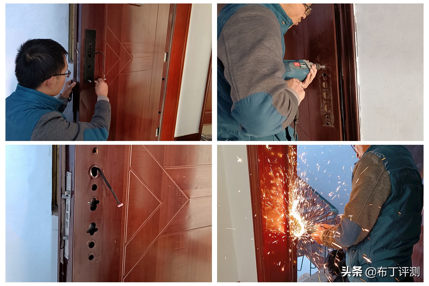 t11face智能门锁如何室内开门,开锁智能门锁