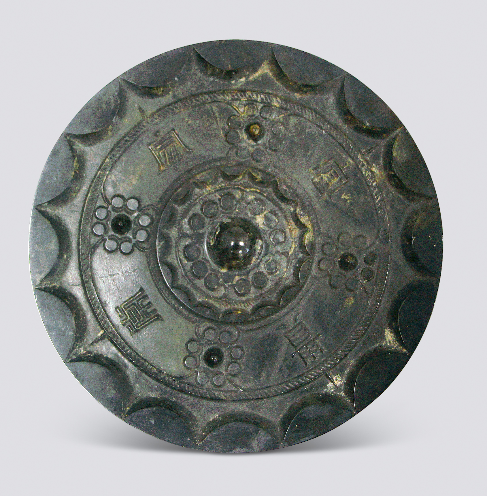 国家博物馆中国古代铜镜文化,博物馆藏古铜镜真品