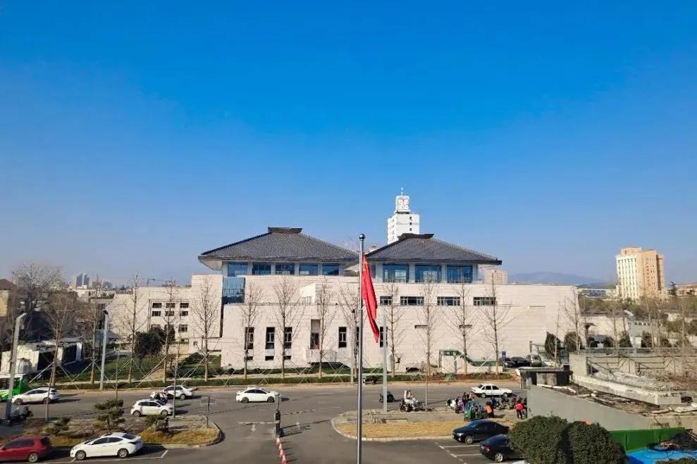 登封少林寺冬日,冬日登封龙山