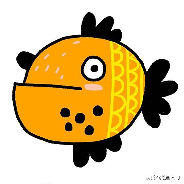 彩铅小动物插画简单,彩铅插画小动物手绘