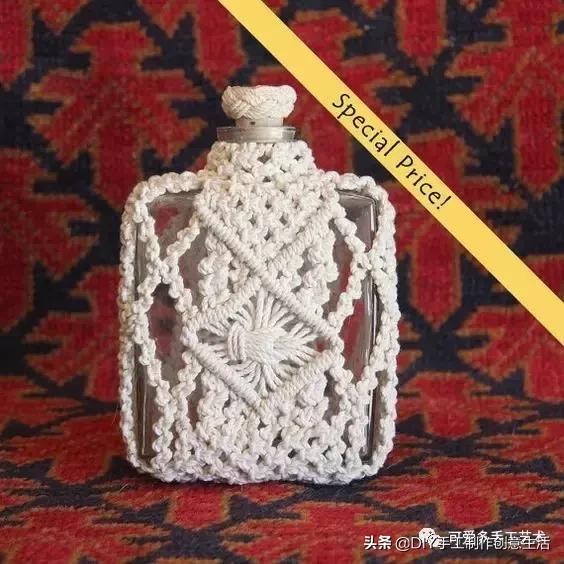 编绳杯套,编绳防烫杯套