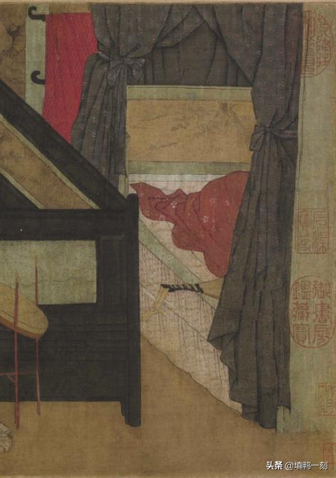 韩熙载夜宴图是真开心还是假开心,上新了故宫第四期韩熙载夜宴图