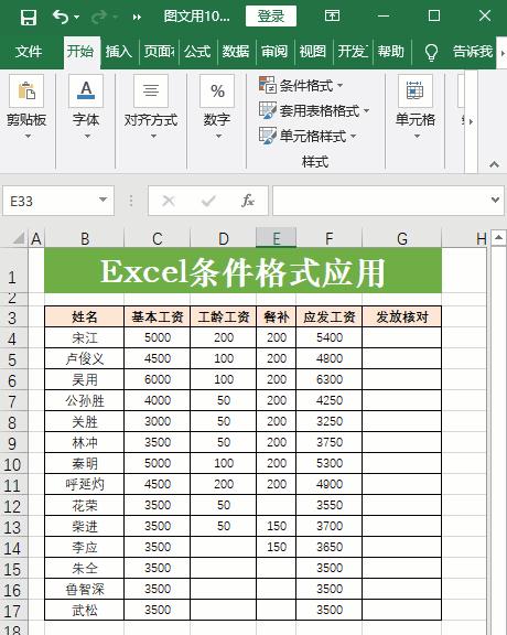 excel考勤表能核对出勤汇总表吗,用excel做工资核算表