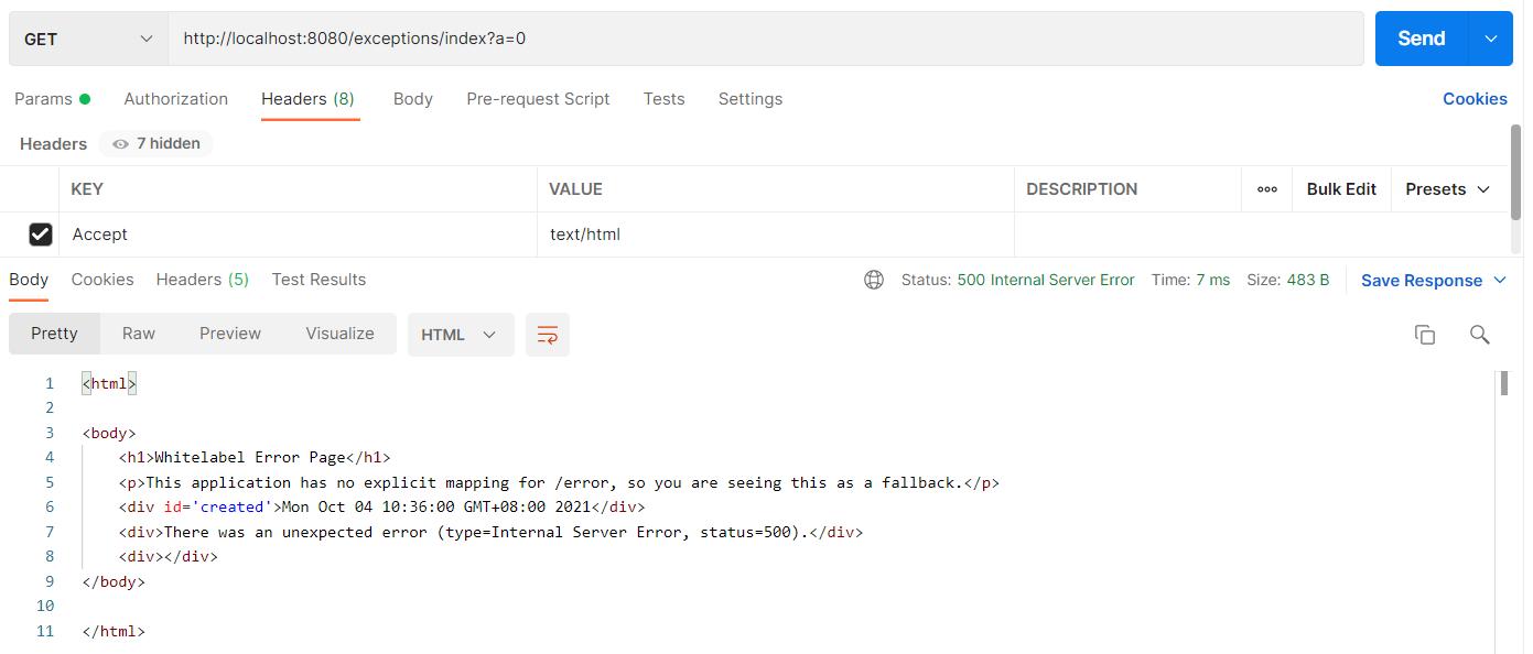 springboot错误报告怎么处理,springboot刷新配置注解失效