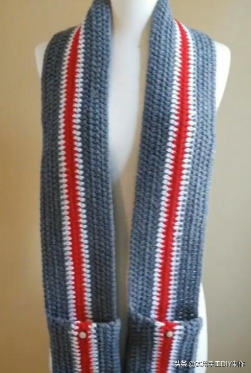 针织围巾新款图片大全,最新款围巾百搭又洋气针织