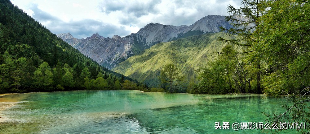 童话秘境五彩池，神仙来了都不想走！#全民热遗#