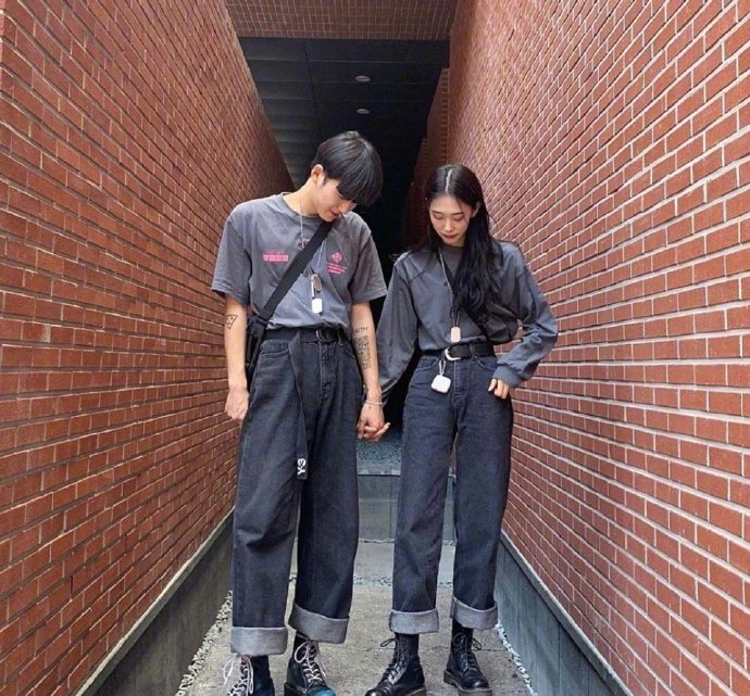 开学季情侣装,开学季换新情侣套装