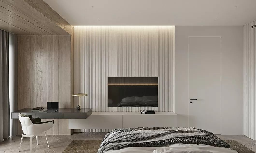 简约舒适高级质感住宅,高级灰现代简约住宅