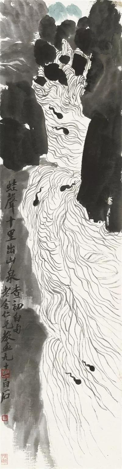 齐白石最好看的四幅画图文,齐白石画绝了的三幅画