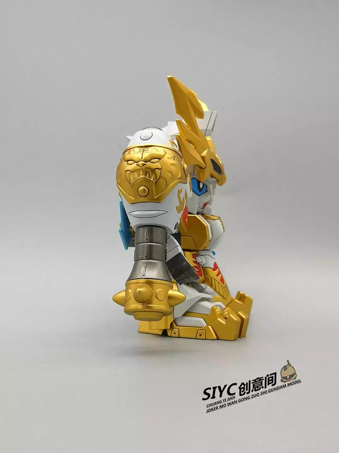 老版sd三国传高达模型视频,sd高达三国传孙权模型