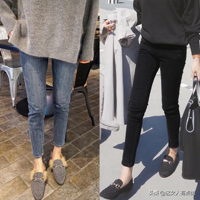 现在很火的裤子穿上立马显瘦10斤,选对裤子提升气质