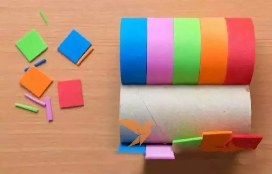 手工制作幼儿园立体天文望远镜,变废为宝手工望远镜制作儿童