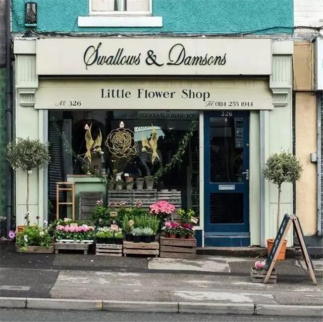 9平米花店,有4间铺面开花店怎样设计