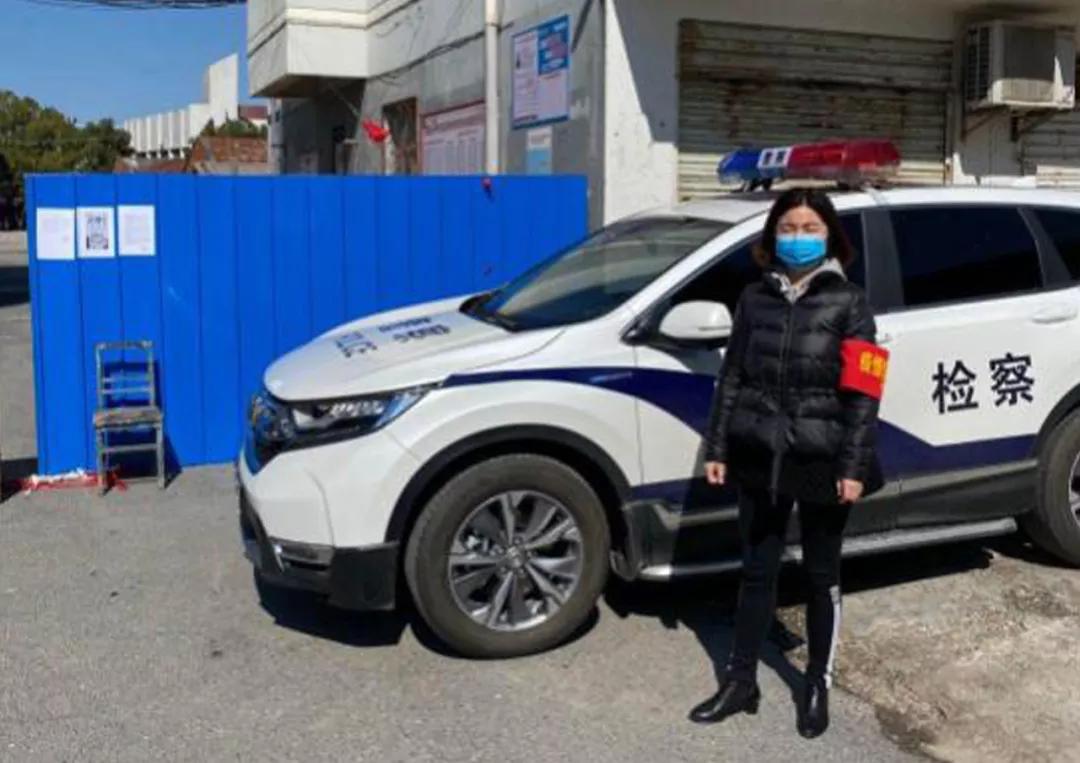 战疫一线检察蓝,坚守战疫一线党员