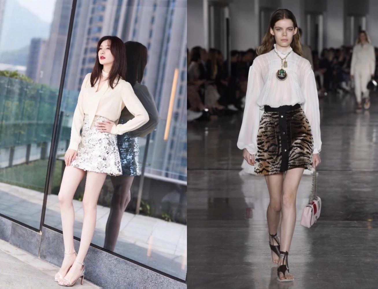 白衬衣搭开衫怎么穿出高级感,白衬衣领带也可以穿出高级感