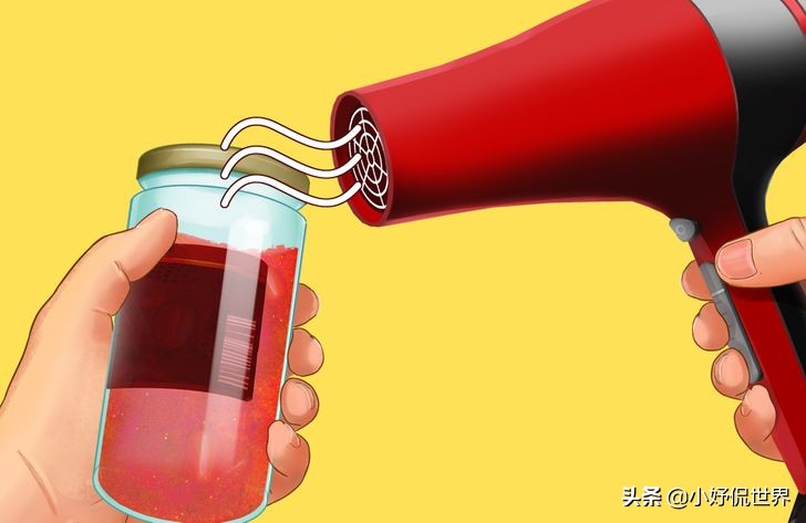 如何打开啤酒罐子上的盖子,怎么把罐子的盖子打开