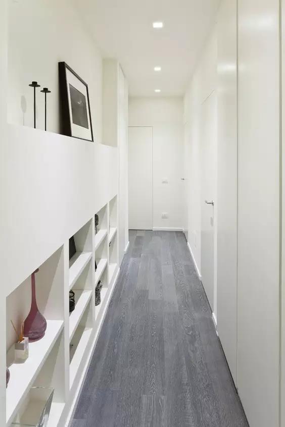 走廊不一样宽如何设计地砖,1.3米宽走廊设计