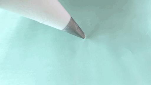 向日葵裱花手法教程简单易学,蛋糕裱花入门基础手法