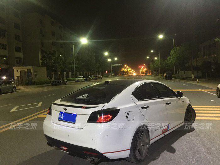 新款名爵mg6改装,黑色名爵mg6改装