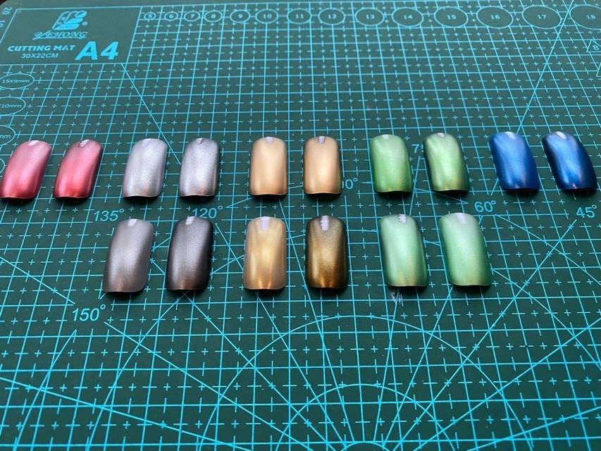 郡士mc系列金属漆评测,郡士gx100和gx112