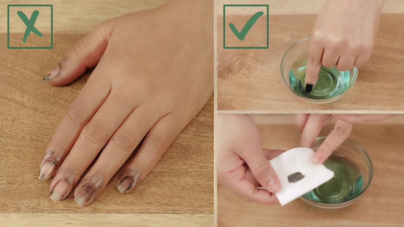 洗甲水推荐,新年指尖美甲教程视频