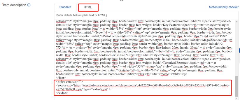 手把手教你eBay商品详情页嵌入视频