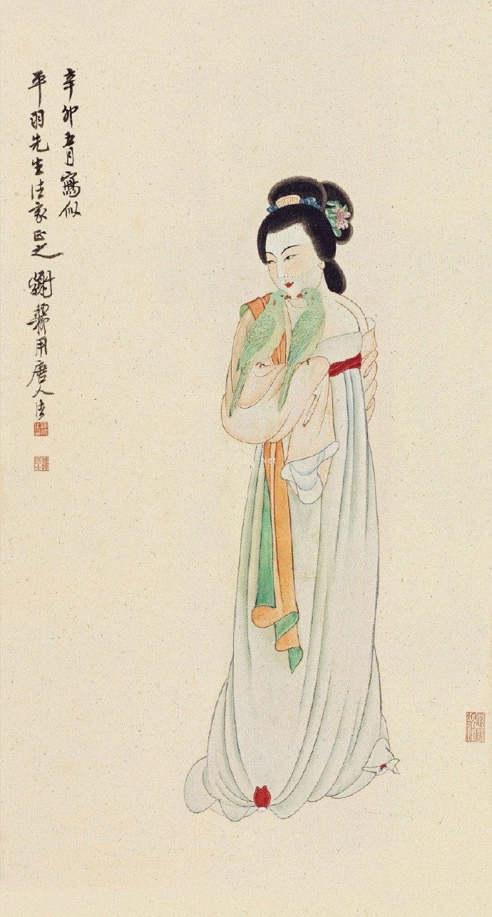 张大千的画高清图片大全,张大千的精品