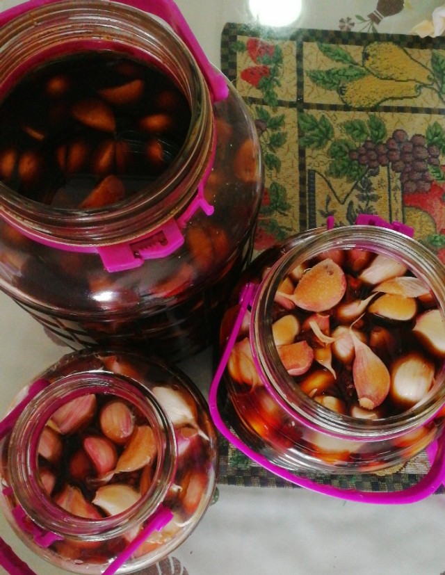 腌好吃的大蒜,好吃的腌蒜