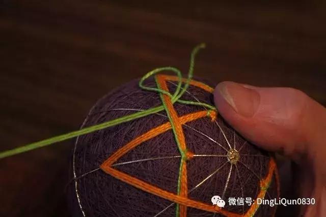 刺绣手鞠球制作步骤,绣手鞠球的正确方法