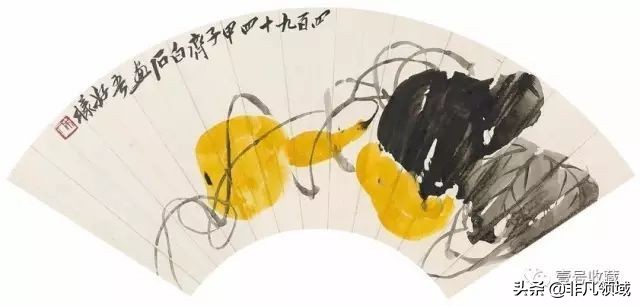 齐白石葫芦作品,齐白石葫芦寓意