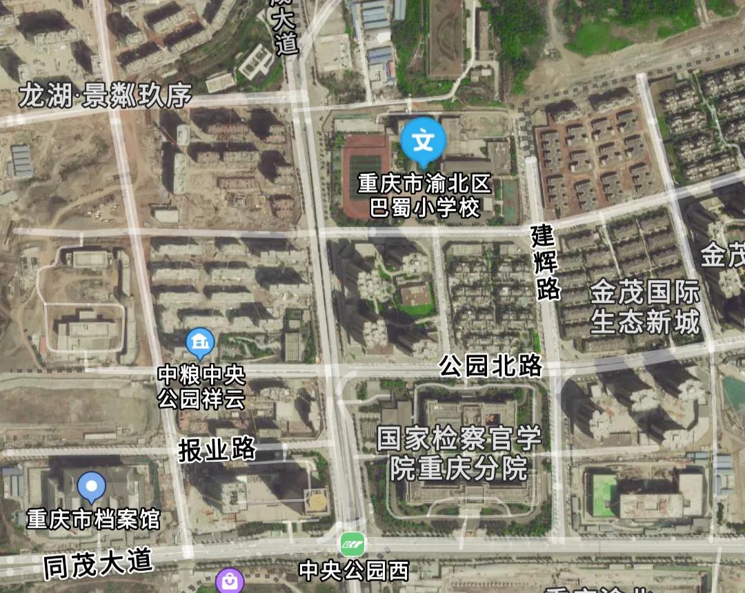 重庆中央公园配套学校,重庆中央公园南的学校