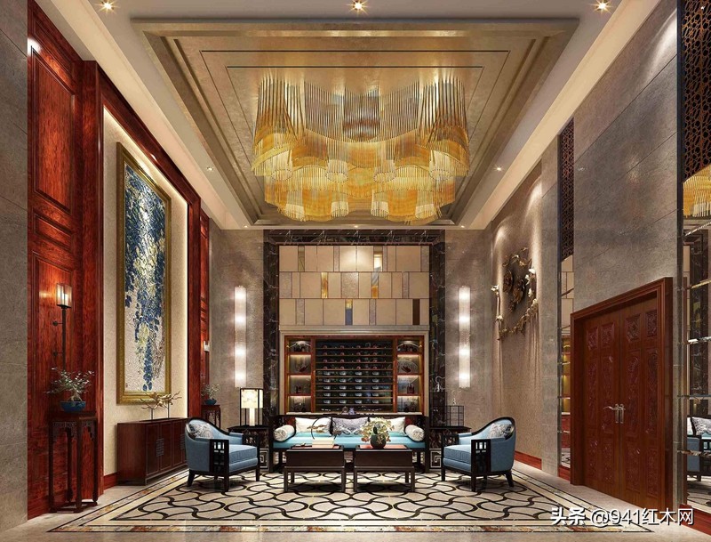 红木中式客厅家具图片及价格表,客厅红木家具的种类