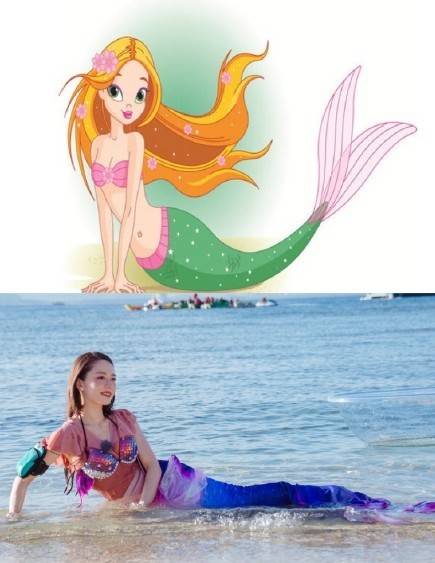 吉娜爱丽丝和女星同框,吉娜爱丽丝个人写真