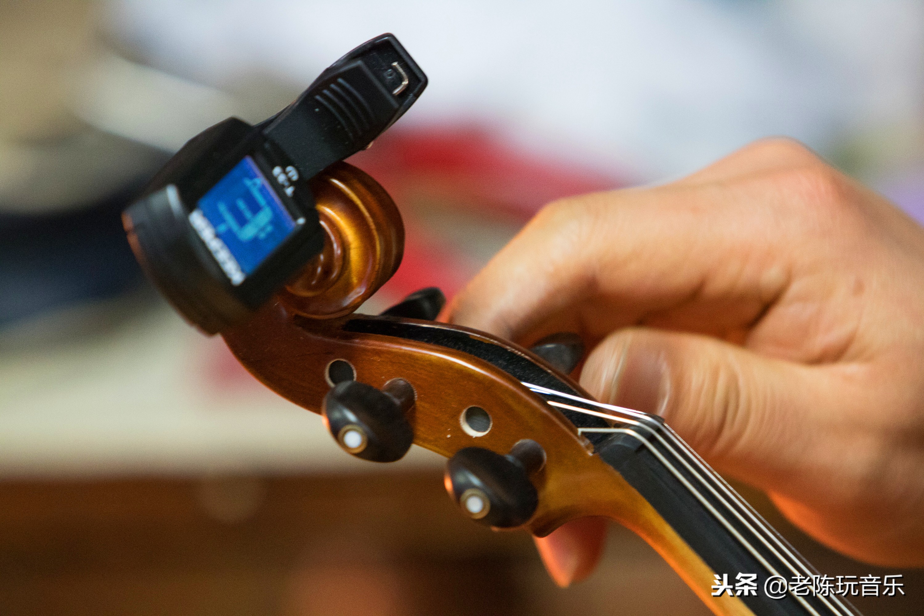 调音器调大提琴的方法,大提琴怎么用调音器调