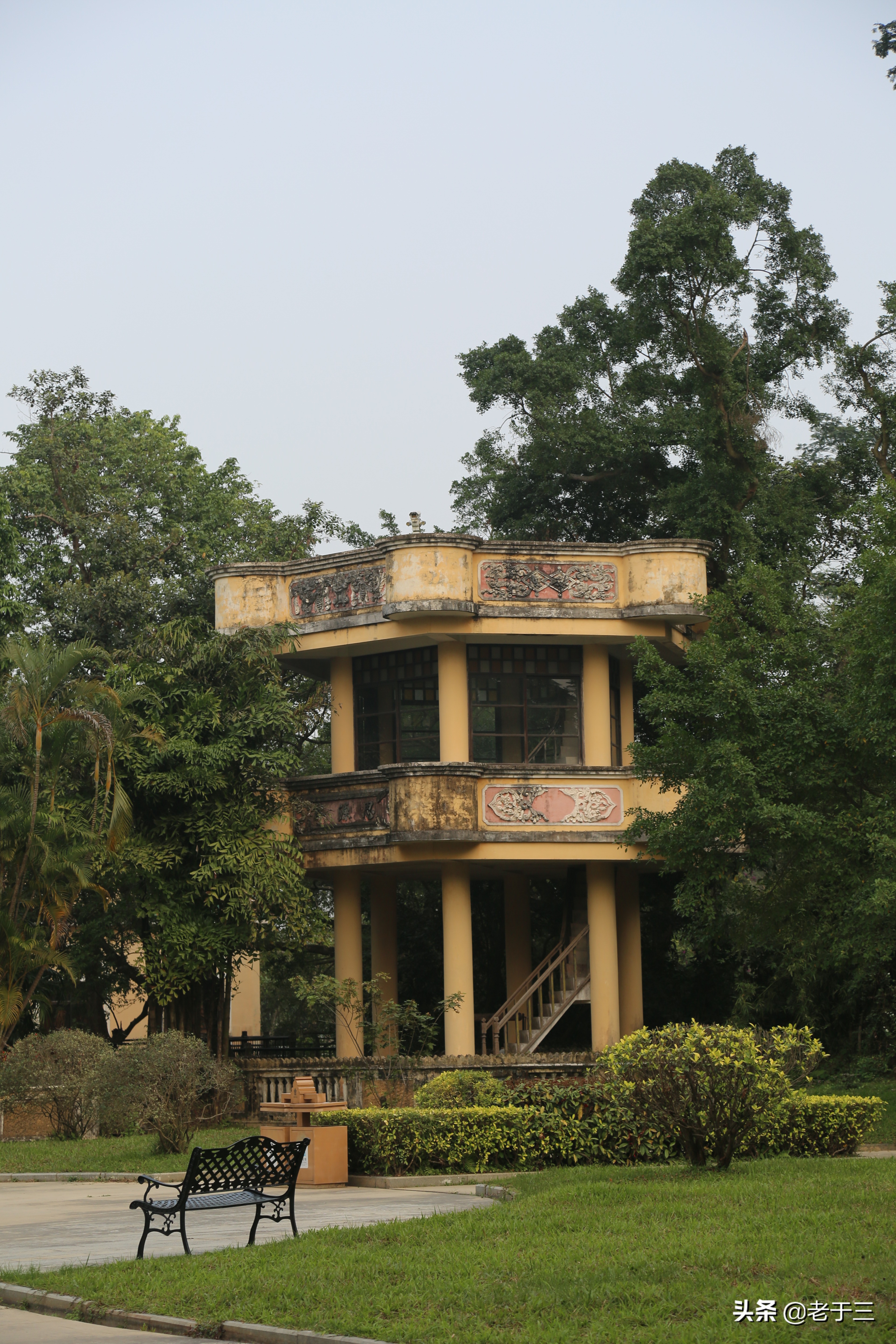 开平立园别墅,开平立园花园景观