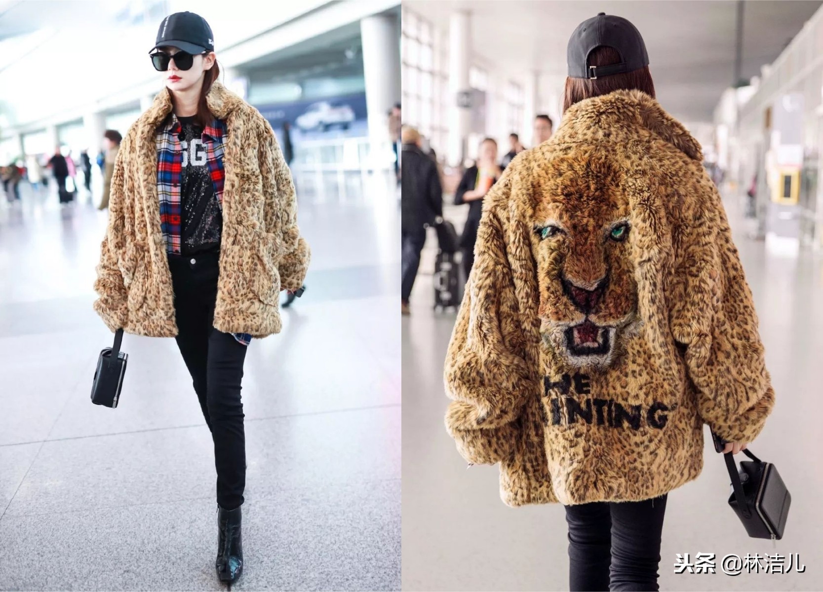 戚薇唐嫣杨幂宋茜,戚薇刘雯唐嫣穿皮草