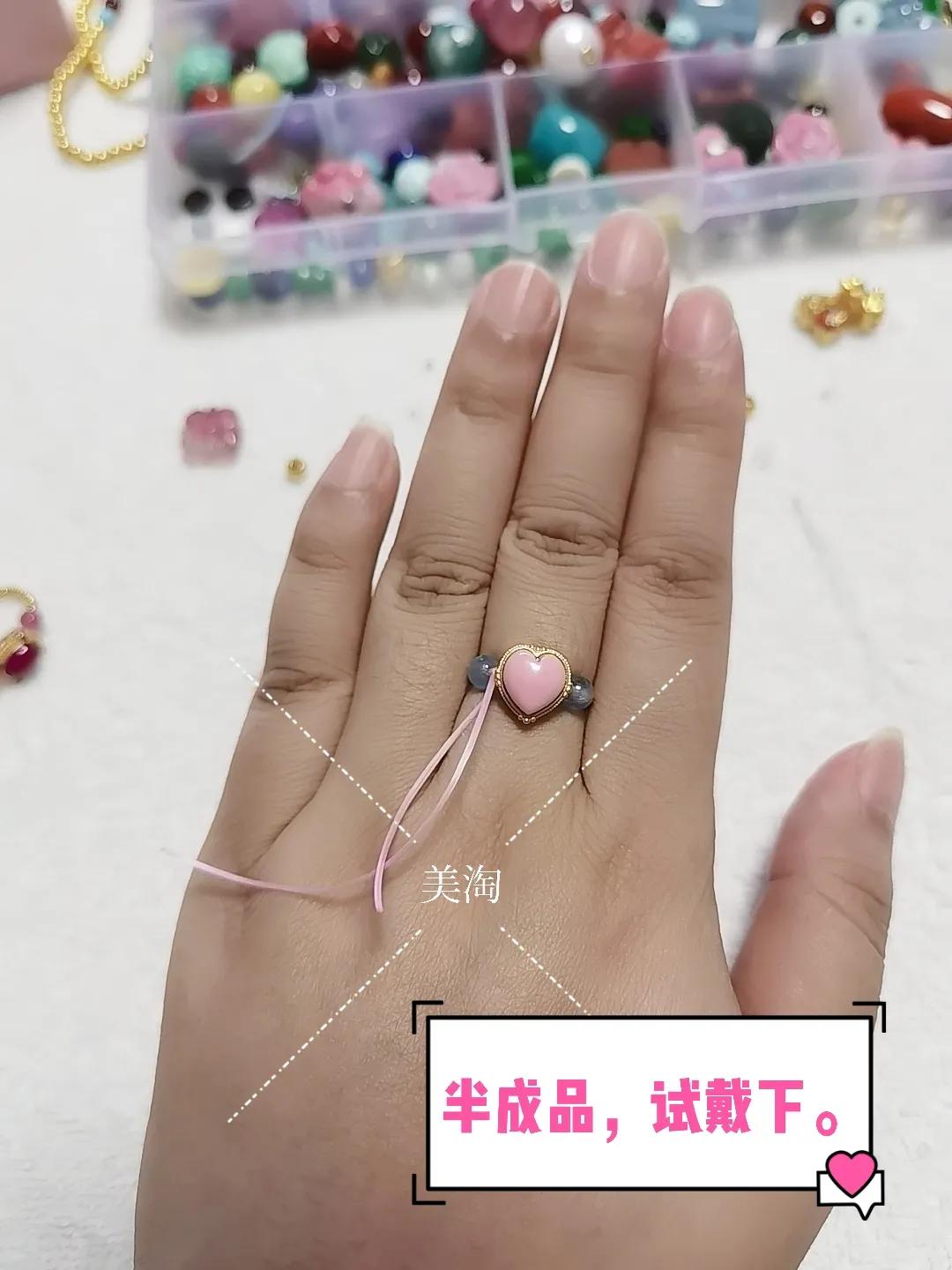 潘多拉小钻石戒指,潘多拉戒指长度从哪里开始量