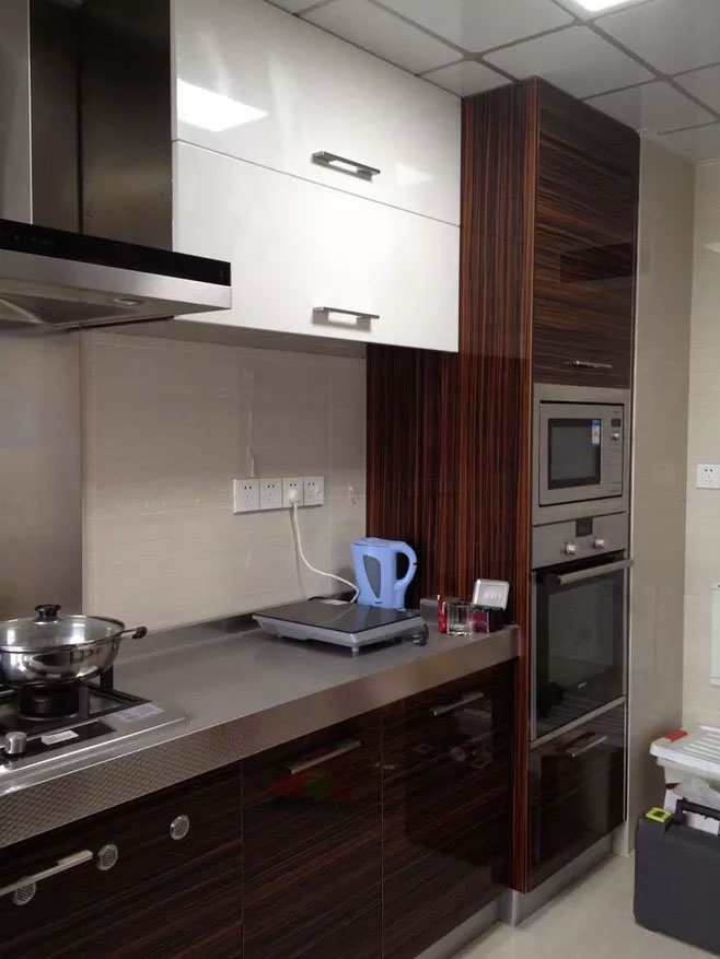 装修完厨房台面可以再切割吗,装修完没地方切菜