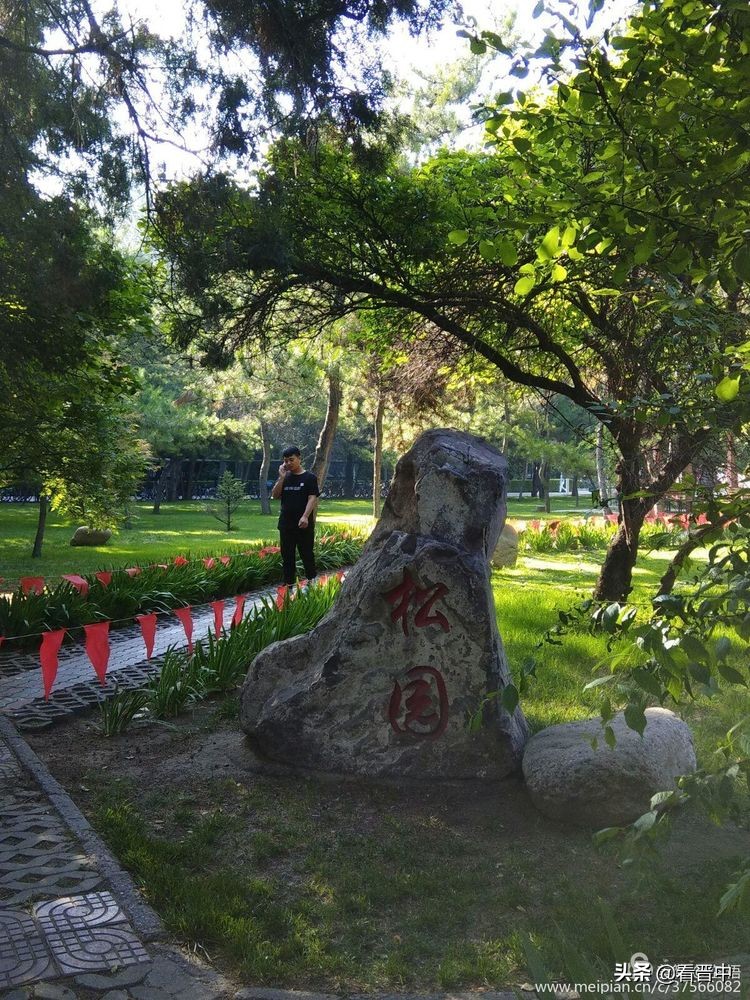 山西农大美丽的校园,山西农大校园风光