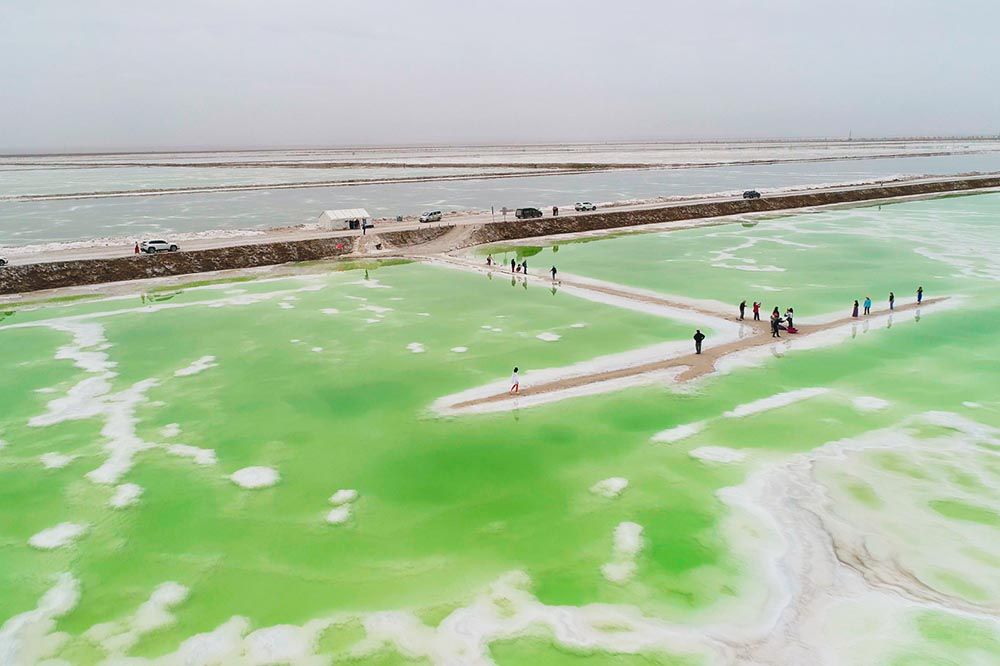 坦克300环青海长测Day5十块茫崖翡翠湖买个乐恶魔之眼震撼人心