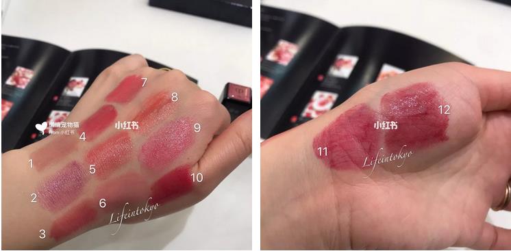 春夏新款口红试色,春夏口红色号大牌高级感十足口红