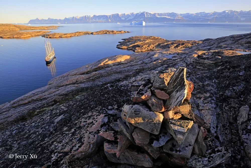 格陵兰的东海岸居然那么绚丽多彩,难怪特朗普想要买下来