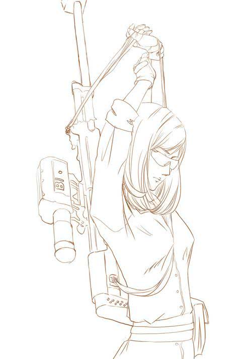 用大狙吃鸡,用大狙打敌人