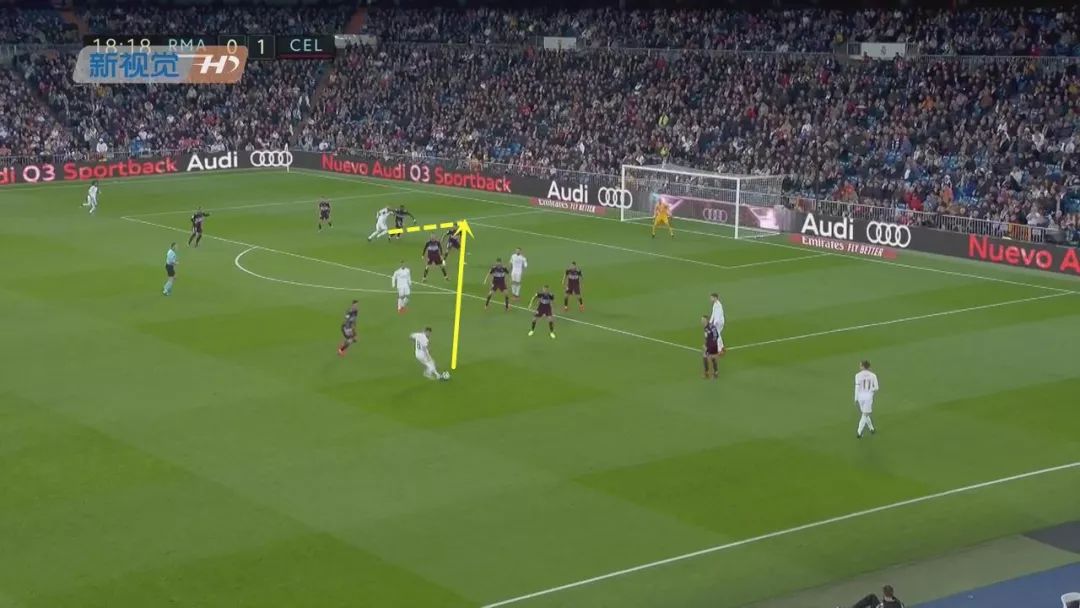 世界第一中场克罗斯伯纳乌,克罗斯伯纳乌第一粒进球