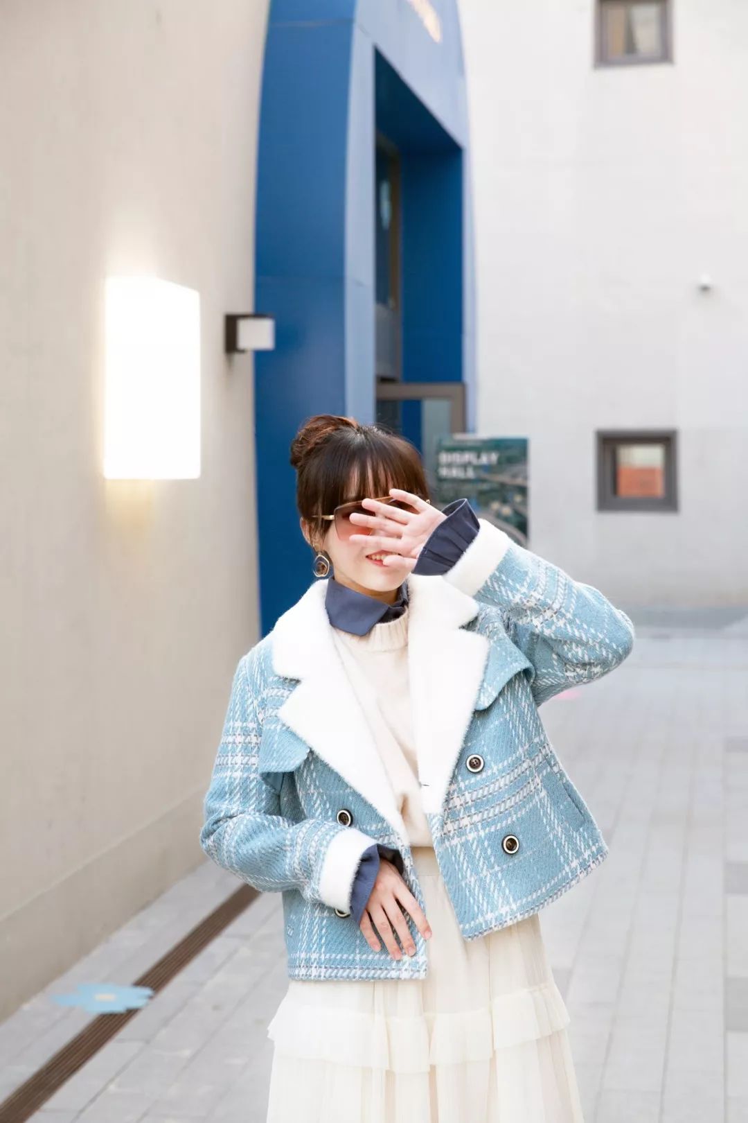 冬天气质淑女型穿搭,穿清冷慵懒风衣服