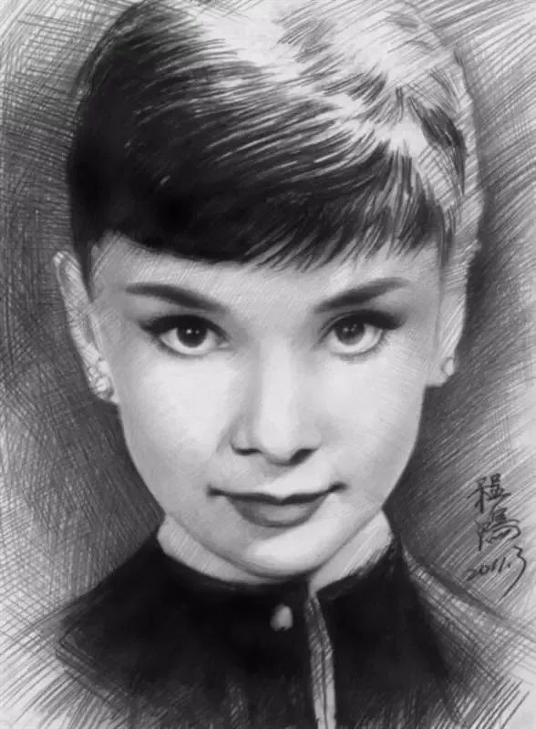 如何画出夸张的人物肖像画,当灵魂画手模仿大师作画