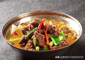 湘菜狗肉干锅的正宗做法,正宗湘菜狗肉干锅