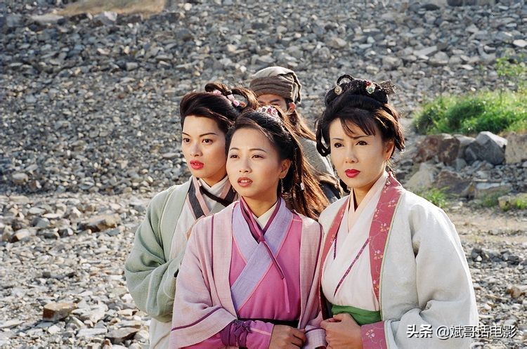 1998版鹿鼎记几个老婆被采访,98版韦小宝七个老婆重聚