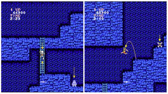 经典fc游戏通关魔界村,fc版魔界村