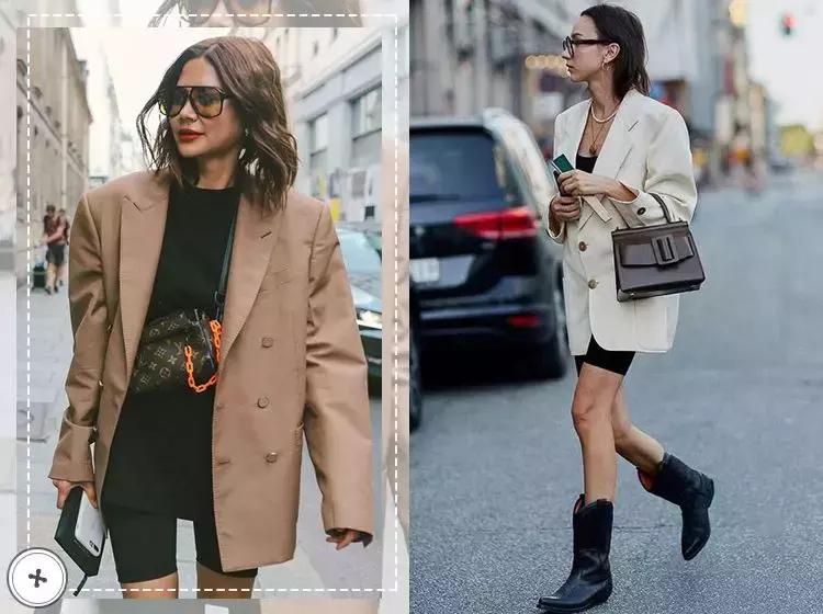早春绝美穿搭中长款外套,开春必备外套推荐潮